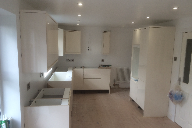 Kitchen installation (Before) | A4 Building Services | Salford, Greater Manchester