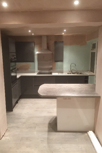 Kitchen installation | A4 Building Services | Salford, Greater Manchester